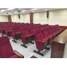 VIP Movable Steel Leg Folding Auditorium Chairs With Hidden Tablet