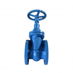China DIN3352 F4 Non Rising Stem Resilient Seated Gate Valve  Z41614 supplier