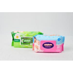 65GSM Hypoallergenic Wet Wipes Flushable Wet Wipes For Kids