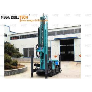 350m Steel Crawler Pneumatic Water Borehole Drilling Rig DTH Air Drilling