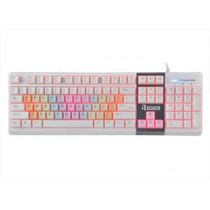 LED Luminous Gaming Computer keyboard , Waterproof conductive membrane Gaming Keyboard