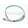 China Green 1M LC LC Single Mode Optical Fiber Patch Cord For Building Network Access wholesale