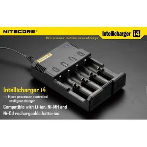 Nitecore i4 charger/ universal /li-ion universal li-ion battery charger wtih CE and RoHs
