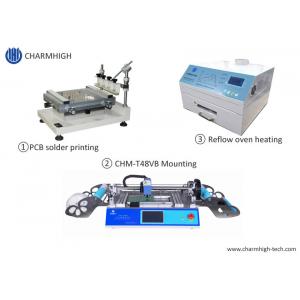 China Hottest SMT line Stencil Printer 3040 / CHMT48VB SMT Pnp Machine / Reflow Oven 420 supplier