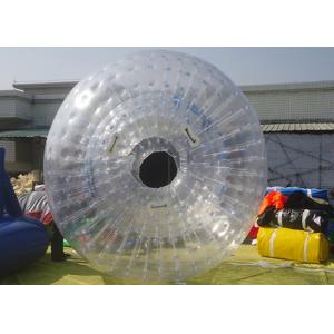 Outdoor Inflatable Water Zorb Ball , Inflatable Bubble Ball For Beach Rolling Amusement