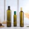 China Cooking Oil Sauce Vinegar Glass Bottle with Cork Lid 375ml 500ml 750ml Black Matte wholesale
