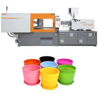 China 130t Lsr Injection Molding Machine Protection Templates Hydraulic Servo Balcony Wear Resistant Plastic Flower Pots on sale