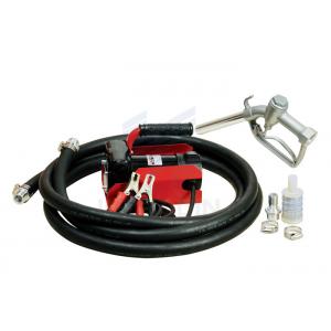 Fuelworks 10304010A 12V 10GPM Fuel Transfer Pump Kit with 13' Hose and Manual Nozzle