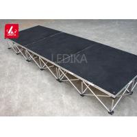 China Steel Metal Layer Ring Lock Portable Stage on sale