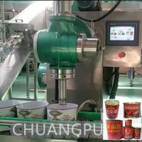 China Automatic 5T/H Tomato Sauce Production Line 400g 800g Tin Can Package on sale