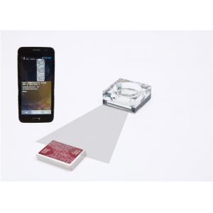 Crystal Square Ashtray Poker Camera for Scanning Poker Invisible Marks PC-0010