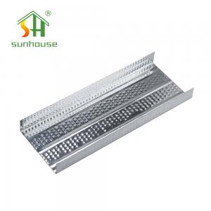 Customized Metal Partition Wall System Furring Channel ISO9001 Certificate