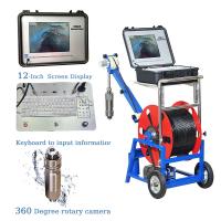 China 12-Inch Underwater Borehole Inspection Camera For Underground Detection on sale