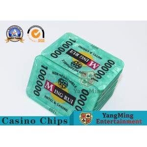 Lasvegas  RFID Poker Chips Set Clay Casino Stickers Security Number For Gambling Competition