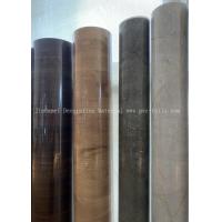 China High Gloss Wood Grain PVC Decorative Film For Vacuum Membrane Pressing on sale