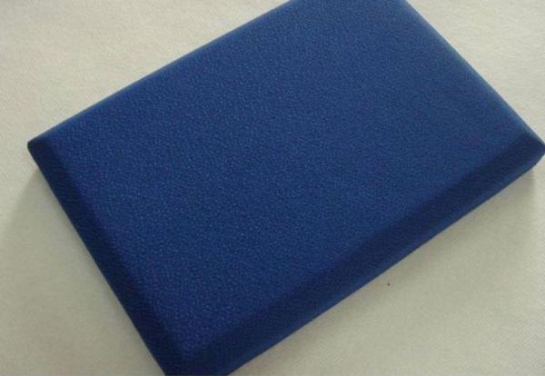 Sponge Eco-friendly Base Acoustic Fabric Panels 2440 * 1220mm for Office