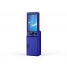 Outdoor payment kiosk with 32 inch touch screen credit card reader kiosk