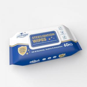 China Customizable Design Sanitizing Wet Wipes for Alcohol-Free Antibacterial Protection supplier