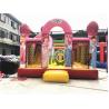 China Big Pink Princess Inflatable Bouncer , Professional Commercial Bounce House wholesale