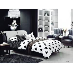 China 100 Percent Polyester Girls Bedroom Bet Sets Black And Whtie Striped Bedding wholesale