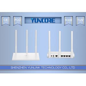 300Mbps 5dBi 11n Wireless Router , High Gain MIMO Antenna 2T2R 802.11 Wifi Router