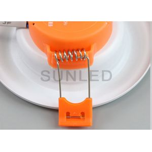 6W Downlight enfoncé par LED blanc chaud, double LED enfoncée Downlight