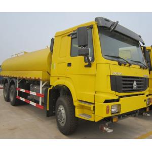China 6x4 Liquid Tanker Truck , 20 Cubic Meters Watering Cart Sprinkler Truck supplier