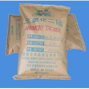 flame retardant antimony trioxide 99.5% 99.8% 99.9% used in PVC, PE,