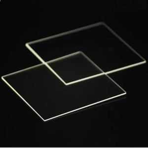China Placa de vidrio de cuarzo de uso óptico con opciones personalizables y soporte OEM wholesale