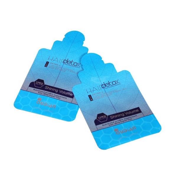 Foil Lined Laminated Plastic Bags , 3 Side Seal Eye Mask Packaging With Gravure Printing