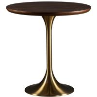 China Luxury Gold Hotel Coffee Table Standing Side Table Restaurant Living Room Party on sale