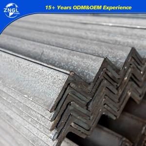 China Mild Steel Equal Angel Steel Angle Iron Ss400 Perforated ASTM A36 A53 Q235 Q345 Manufactured Steel Angle supplier