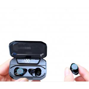 China 3300mAh Sport Wireless Stereo Earphone / 9D Ipx7 Waterproof Bluetooth Earphones LED Display wholesale