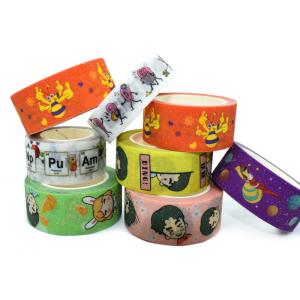 China Cartoon Character Glitter Paper Tape supplier