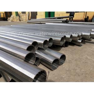 China 316L 304 321 Stainless Steel Slot Tube For Water Filtration supplier