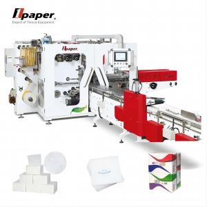 China Video Technical Support Double Table Napkin Making Machine Air Supply 0.5-0.8Mpa supplier
