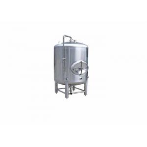 1000 Liters Bright Beer Tank Stainless Steel 304 With Side Manhole Energy Saving