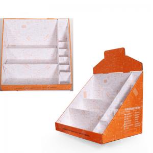 China Vapes Pantone Printing Corrugated Cardboard Displays Super Market Paper Display Box supplier
