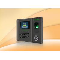 China High Speed Wifi Fingerprint Time Clock / Biometric Attendance Machine With Li Battery on sale