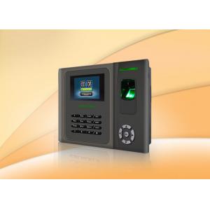 China High Precision Biometrics Time Attendance Machine With Li Battery supplier
