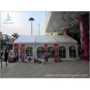 China Small Outside White Fabric Commercial Exhibition Tent for Oudifen Promotion supplier