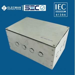Elecman Steel IEC 61386 Electrical Boxes Welded Electric Cable Junction Box 300x200x150mm