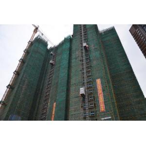 Single Cage 110kw Temporary Construction Elevators 96m/Min Construction Man Lift