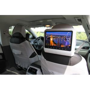 Reproductor de DVD activo del reposacabezas del coche para BMW, Audi, beige 9" de Renault el panel de Innolux Digital del juego de FM VCD