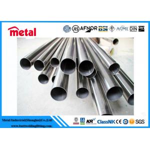 NO8800 1'' SCH40 Seamless Nickel Alloy Steel Pipe Incoloy 800 for Gas