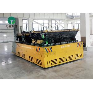 China Large Capacity Battery Driven Steerable Towed Mold Transfer Truck With Remote Control supplier