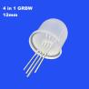 China SK6812 12mm 4 en 1 GRGBW Cabeza redonda difusa a todo color de 60 grados Diodo LED de píxeles direccionable para pantalla de píxeles LED wholesale