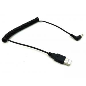 Flexible Custom USB Cables 90 Degree Right Angle DC Plug 10m Length