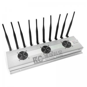 5g Mobile Phone Signal Jammer 10 band is used for mobile phone signal shielding in prison detention center wifi signal