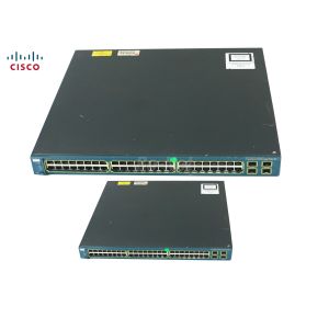 China Cisco usado preto comuta WS-C3560G-48PS-S 3560 48 10/100/1000T imagem do ponto de entrada 4 SFP IPB supplier